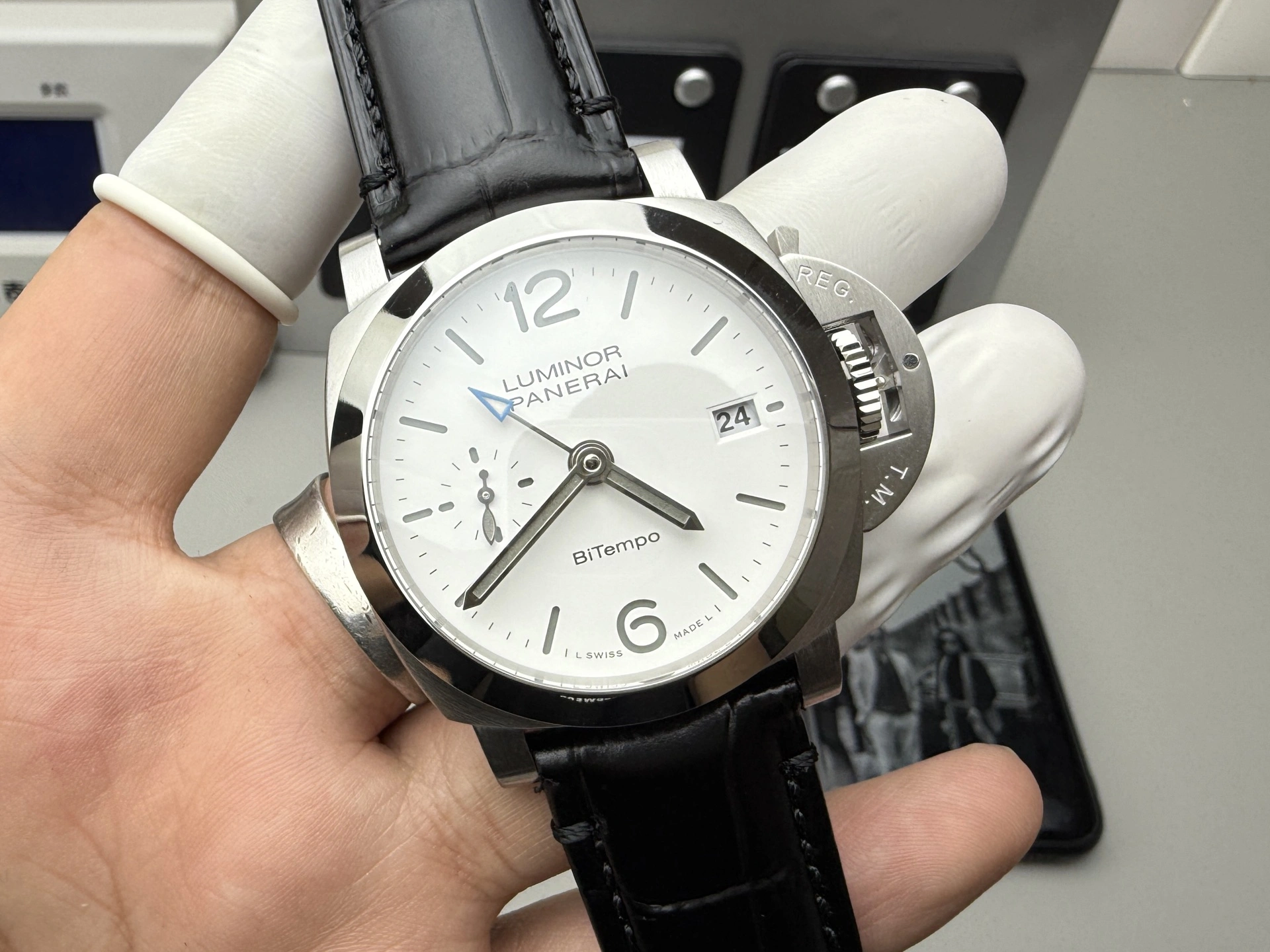 CBD Factory Panerai Luminor BiTempo 44mm White Dial PAM01367 1:1 Super Clone – DDP.9012 Movement Seasonal 353